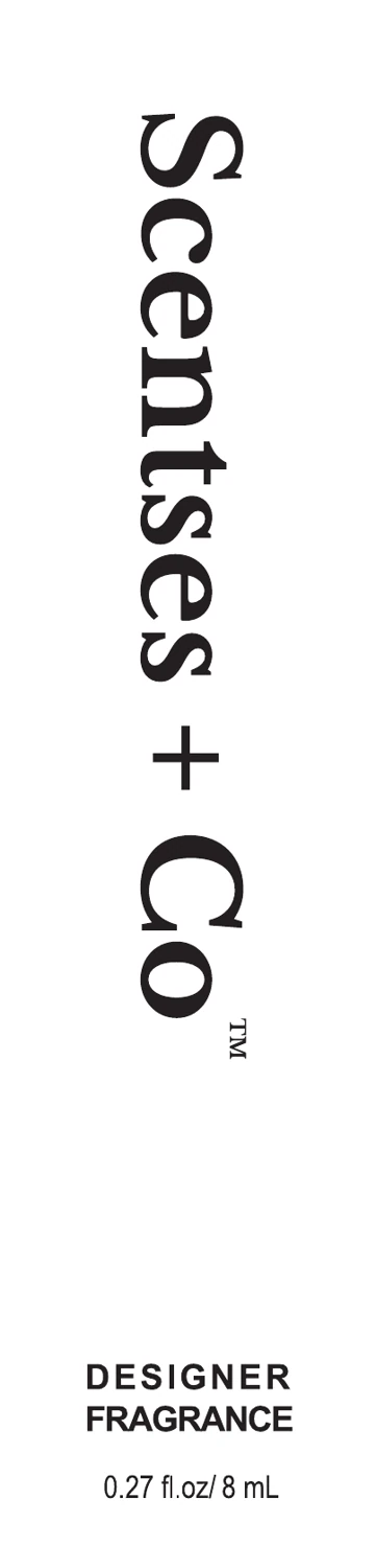 香水纸盒图稿 — 简约之美