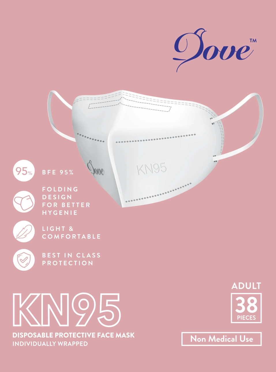 KN95 · 38 Pieces