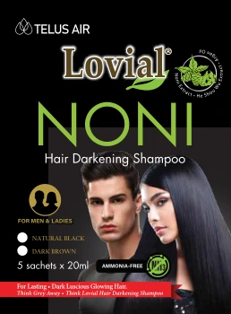 Noni Hair Darkening Shampoo · Sachet Pack