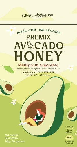 Avocado Honey Multigrain Smoothie